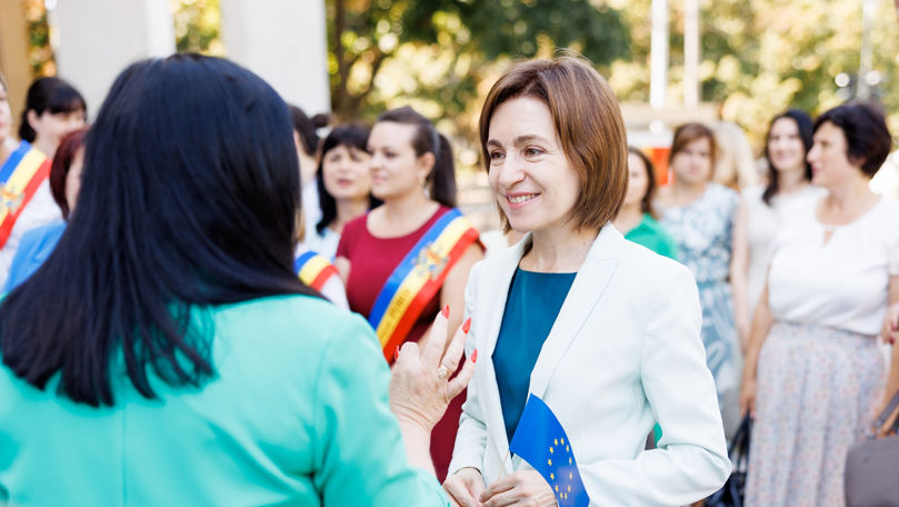 Maia Sandu a îndemnat primarii să discute cu cetățenii despre aderarea la UE