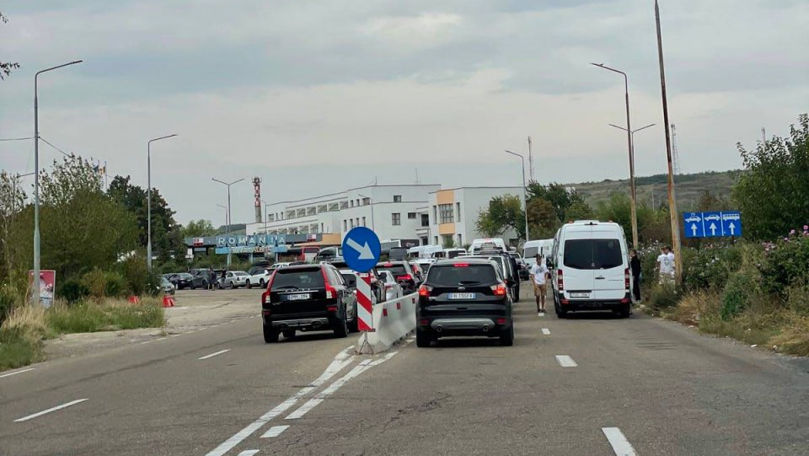 Atenție, șoferi: Flux mare de călători la frontiera Leușeni-Albița