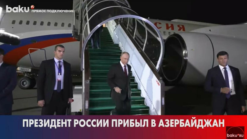 Putin a sosit duminică în Azerbaidjan. Ce planifică să facă acolo