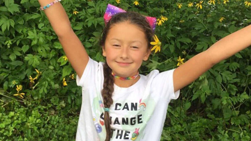 Fotografia publicată de mama Mădălinei Cojocari, dispărută de circa doi ani