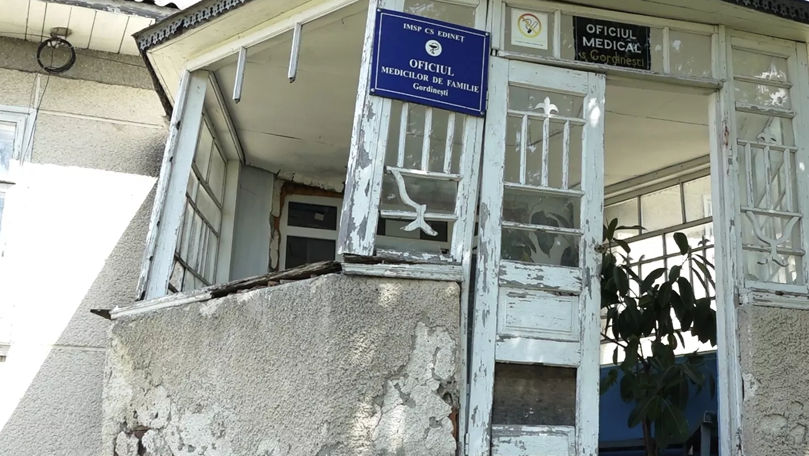 Oficiul Medicilor de Familie Gordinești, în stare deplorabilă de 10 ani