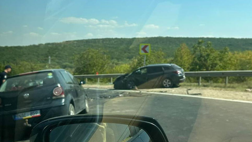 Grav accident în apropiere de Peresecina: Ambulanța a intervenit la fața locului