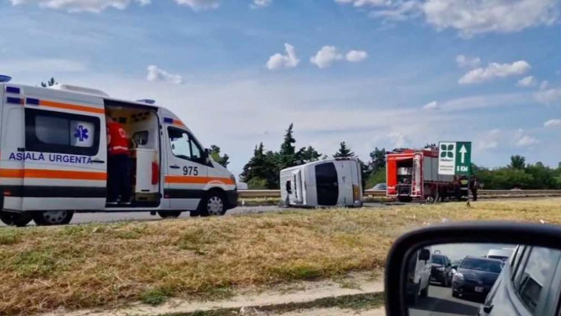 Accidentul de la Stăuceni: Șase ambulanțe au intervenit la fața locului