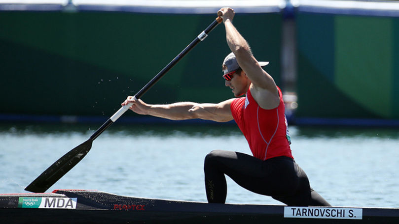 Canoistul Serghei Tarnovschi s-a calificat în marea finală de la JO