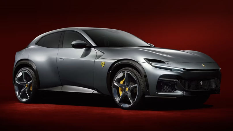 Un Ferrari Purosangue, văzut în Moldova: Costă peste un milion de euro