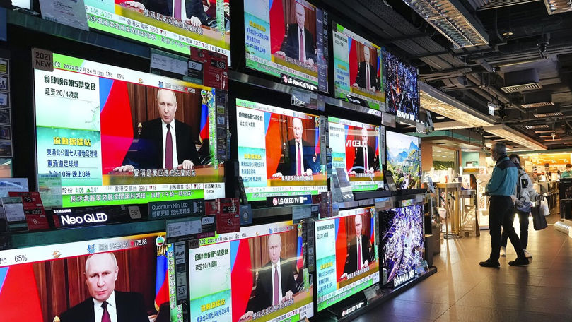 Televiziunile rusești, din nou ținta hakerilor ucraineni