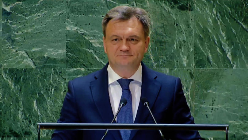Recean, discurs la Adunarea Generală a ONU: Țara alege libertatea și Europa