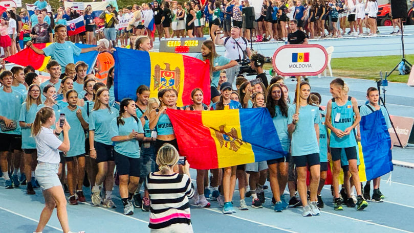 Tinerii atleți moldoveni participă la European Kids Athletics Games 2024