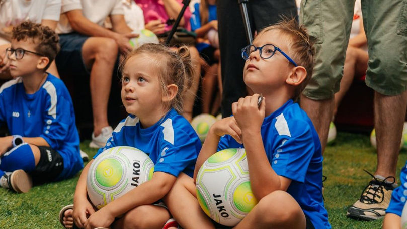 Proiectul Fotbal în Grădinițe, lansat. Cine au participat la eveniment