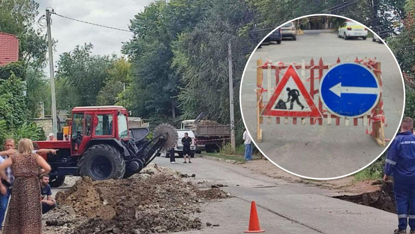 Alunecările de teren din Bălți: În zonă ar putea să nu mai rămână drum