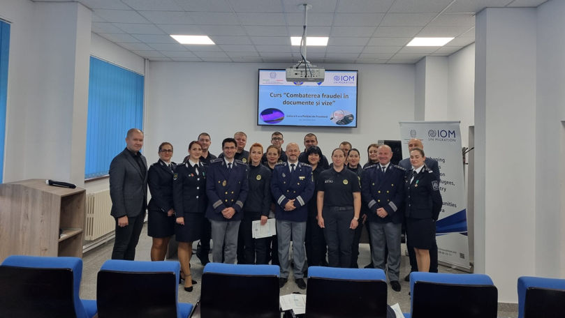 Polițiști de frontieră au participat la un curs de formare profesională