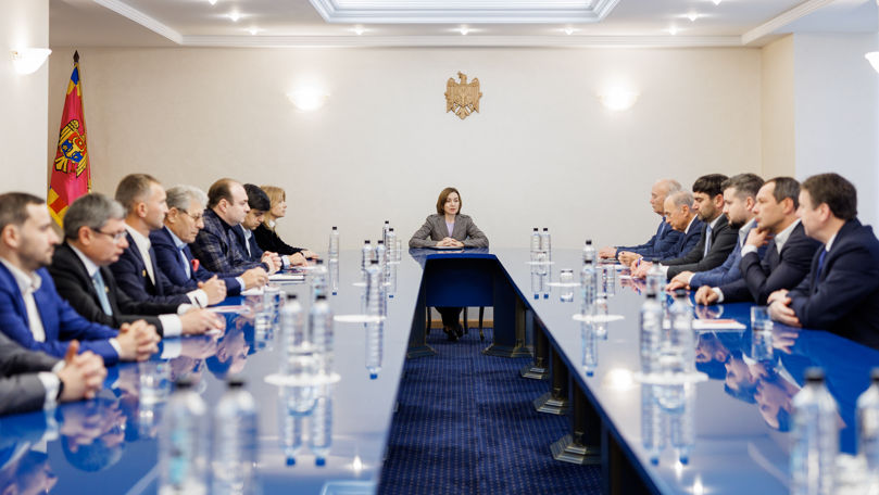 Maia Sandu, la întrevederea cu politicienii: Avem nevoie de acțiuni urgente