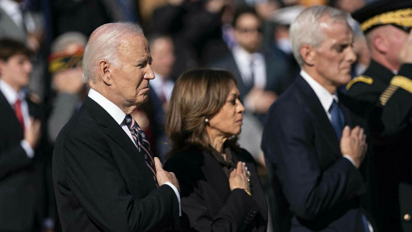 Prima apariție a lui Biden și Harris împreună, după înfrângerea în alegeri