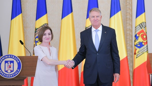 Klaus Iohannis, mesaj de felicitare către Maia Sandu: O victorie istorică