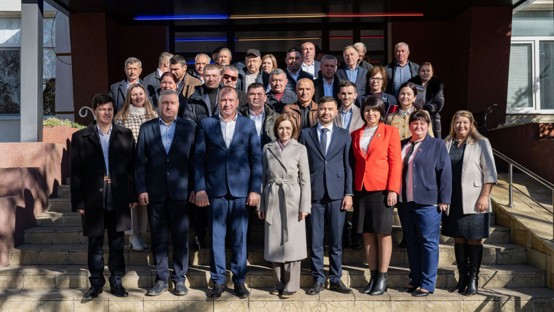 Sandu, întâlnire cu primarii din Hâncești: Să construim o țară puternică