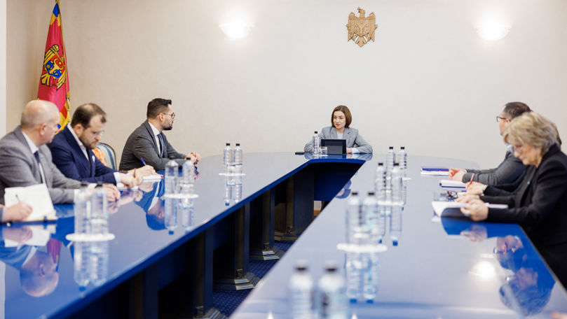 Maia Sandu, în discuții privind măsurile de combatere a corupției politice