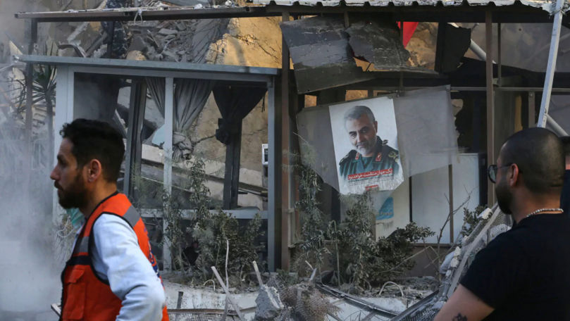 Israelul a lovit o clădire rezidenţială de lângă Damasc