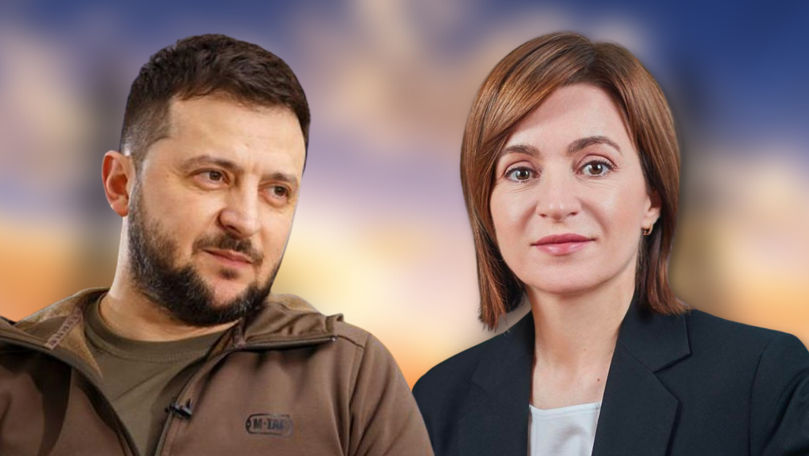 Sandu, discuție telefonică cu Zelenski. Subiectele abordate