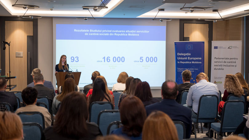 Servicii de cantină socială: 9.700 de persoane au beneficiat de produse