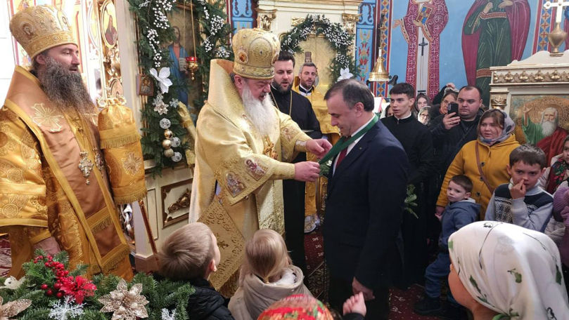 Tarlev a fost decorat cu Ordinul Eparhial Vasile cel Mare