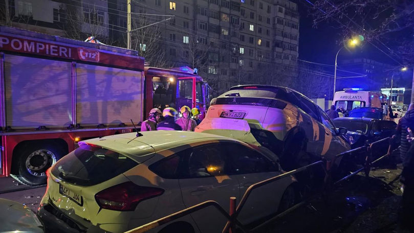 Chișinău: Cel puțin șase automobile, implicate într-un accident rutier