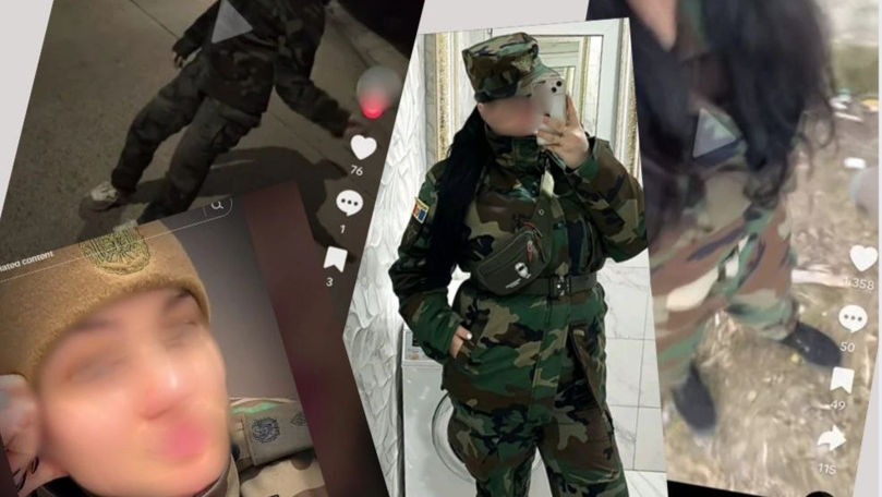 Mai mulți tineri s-au dat drept militari pe TikTok: Ce amenzi riscă