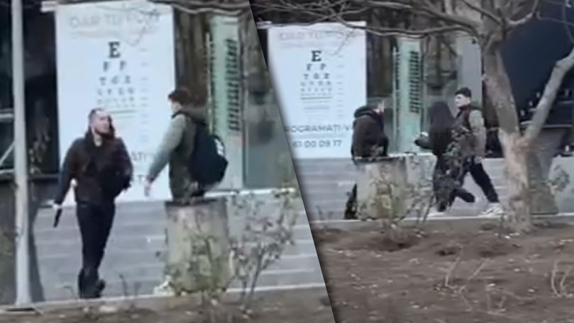 Chișinău: Doi tineri s-au bătut, iar unul a tras un foc de armă în aer