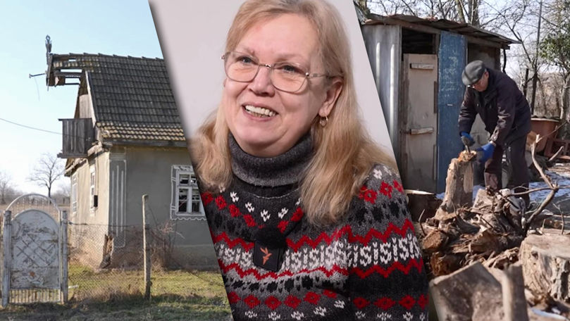 Povestea a doi soți din Ucraina care locuiesc de trei ani la Volintiri