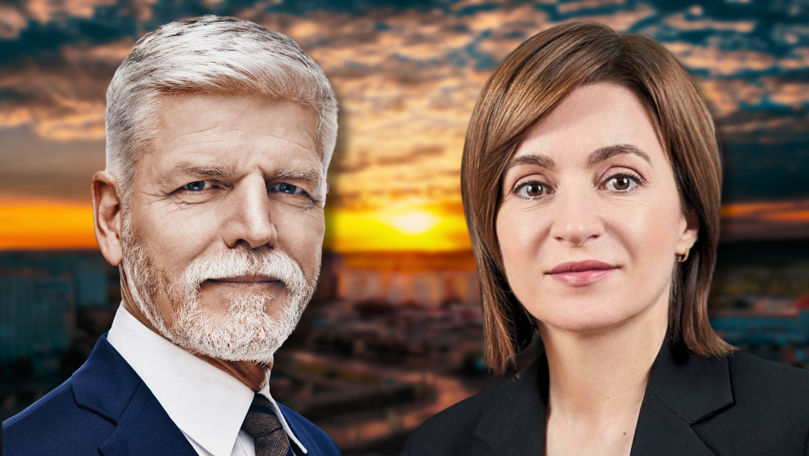 Maia Sandu îl va găzdui la Chișinău pe președintele Cehiei Petr Pavel