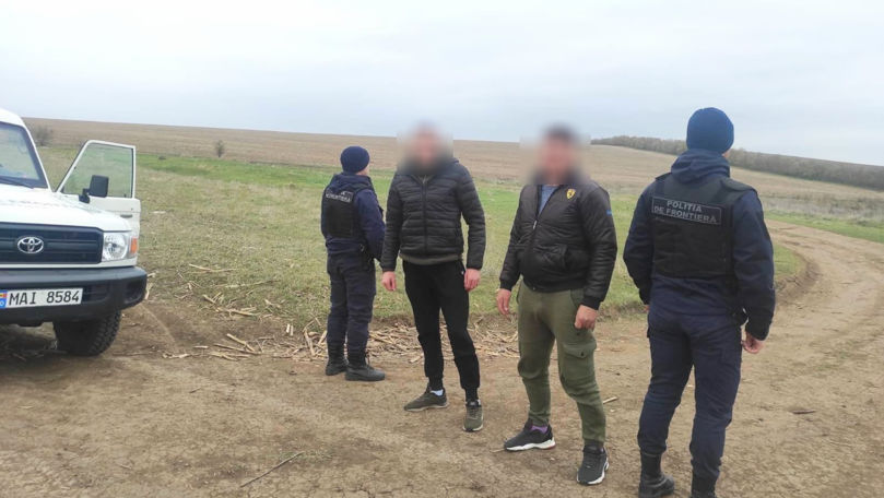 Doi ucraineni, prinși în timp ce traversau ilegal frontiera de stat