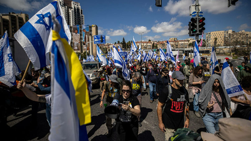 Proteste în Israel: Nu vom mai avea o ţară democratică, ci o dictatură