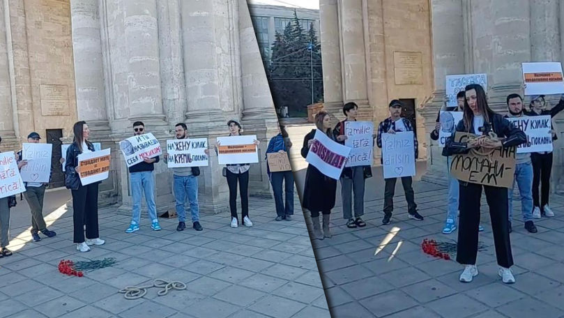 Cazul lui Vasile Bolea: Mai mulți oameni au manifestat împotriva violenței