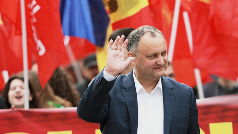 Dodon anunță că PSRM ar urma să fie redenumit în Partidul Suveraniștilor