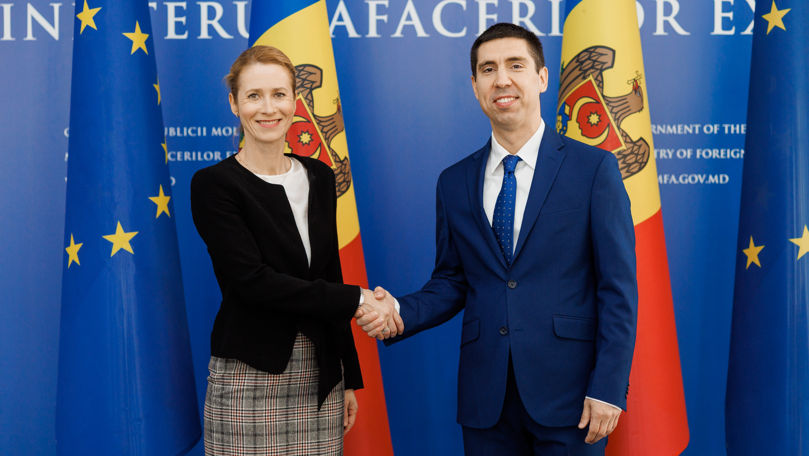 Mihail Popșoi și Kaja Kallas au discutat despre parcursul european al Moldovei