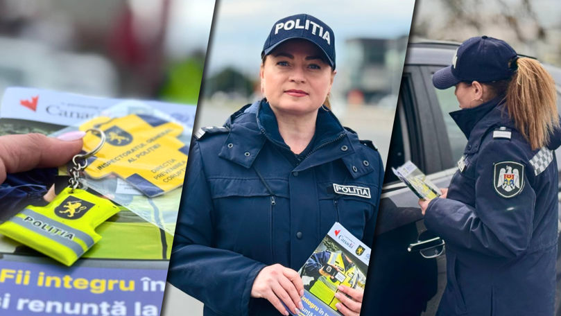 Poliția desfășoară o campanie de informare pentru combaterea corupției