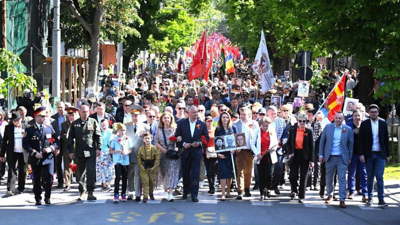 Blocul Victorie și PSRM vor participa la Marșul Victoriei din 9 mai