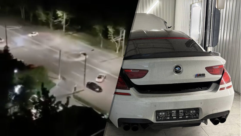 Tinerii surprinși că fac drifturi la Buiucani, identificați și sancționați