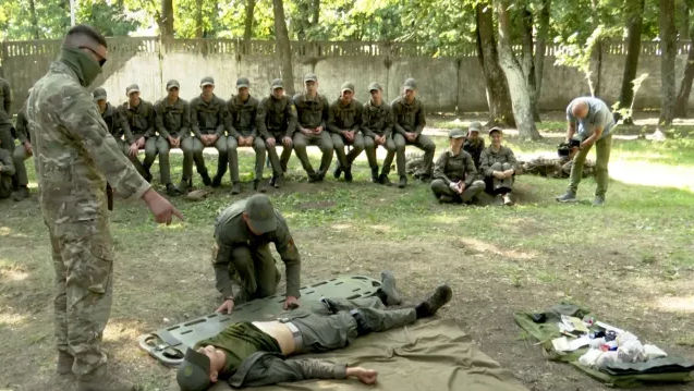 Studenții de la Colegiul Militar, în primul lor exercițiu de teren