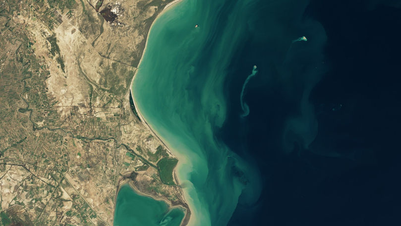 Cercetătorii ruși au descoperit o nouă insulă în Marea Caspică