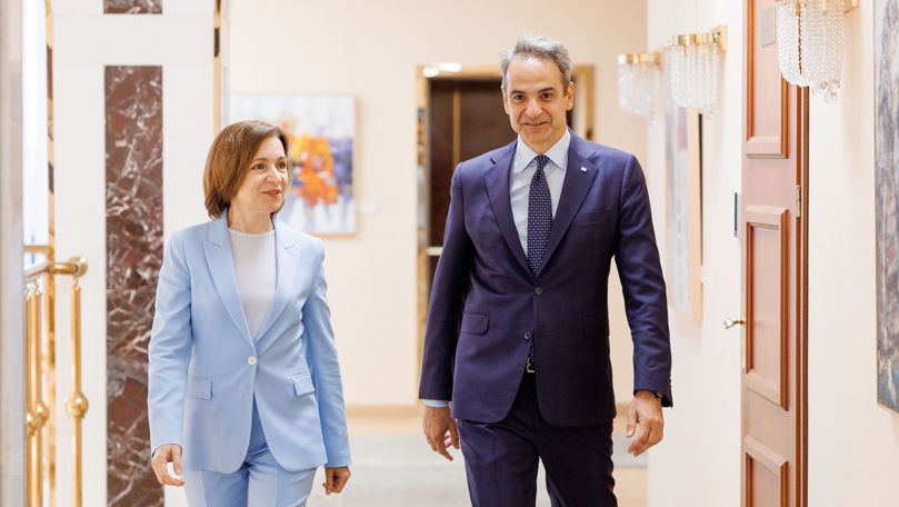 Maia Sandu a discutat cu premierul Greciei despre aprofundarea relațiilor bilaterale