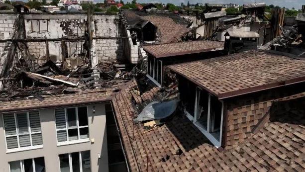 Cum arată blocul din Durlești, la aproape 20 de zile după incendiu