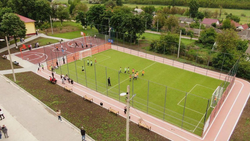 Satul Budești are una dintre cele mai moderne infrastructuri sportive