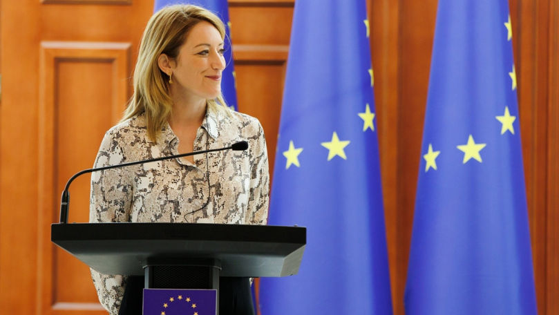 Roberta Metsola participă la inaugurarea Biroului Parlamentului European, la Chișinău