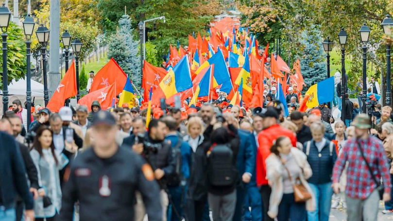 Blocul Patriotic a organizat un marș cerând alegeri libere și corecte