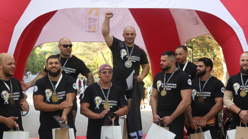 Cine sunt cei mai puternici moldoveni? Vezi rezultatele unui campionat