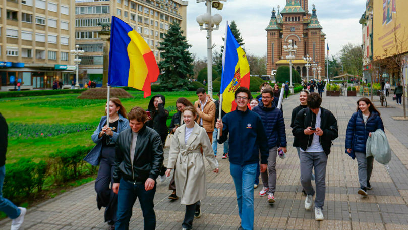 Studenții moldoveni din Timișoara vor organiza un marș pașnic de alegeri