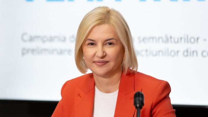 CEC sesizează Ministerul Justiției privind limitarea activității partidului Irinei Vlah