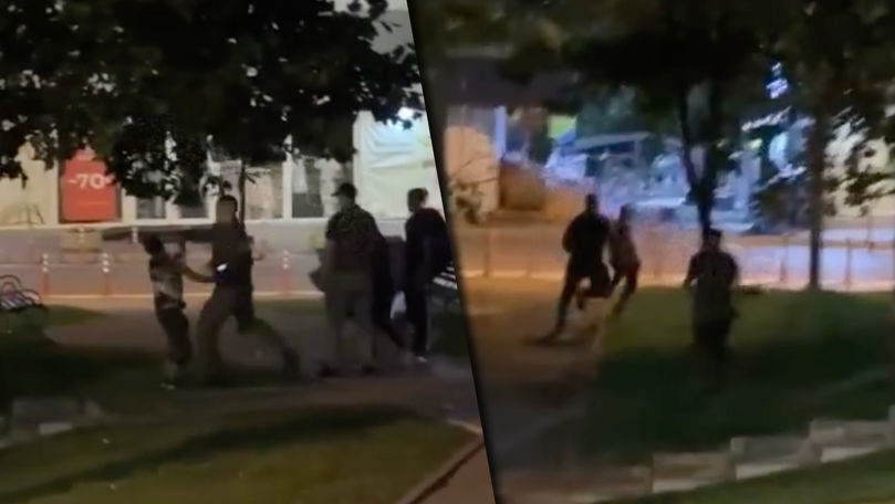 Incident violent în Capitală: Un tânăr, lovit cu mâinile și picioarele de un agent de pază