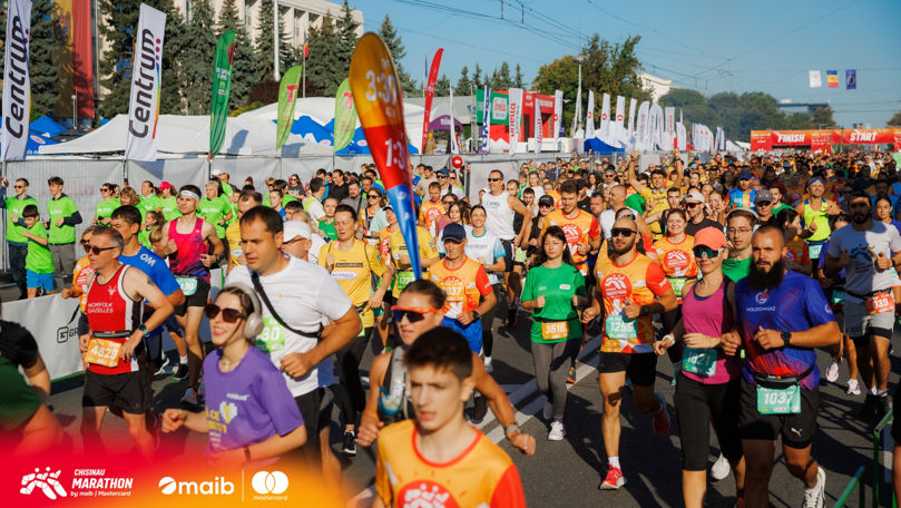 În Capitală a avut loc Maratonul Internațional Chișinău