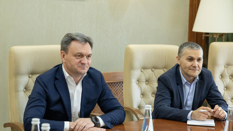 Dorin Recean a avut o întrevedere cu ambasadorul Italiei la Chișinău